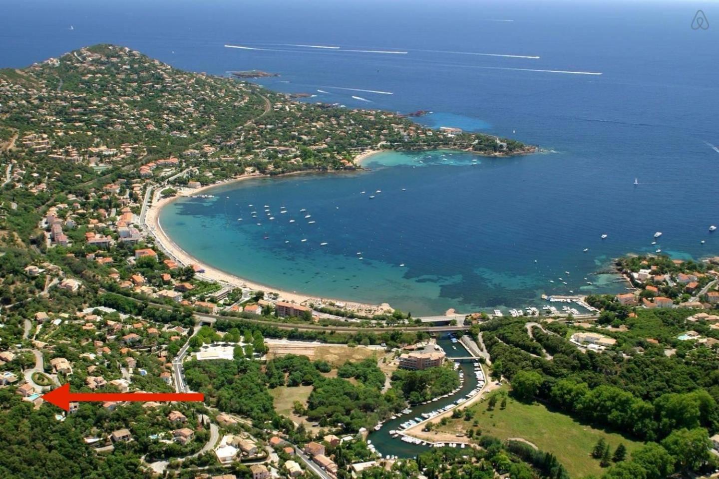大湾别墅 Saint-Raphaël 外观 照片